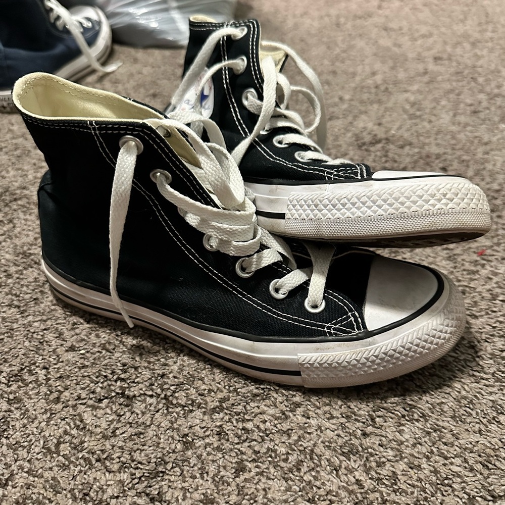 Black High-Top Converse